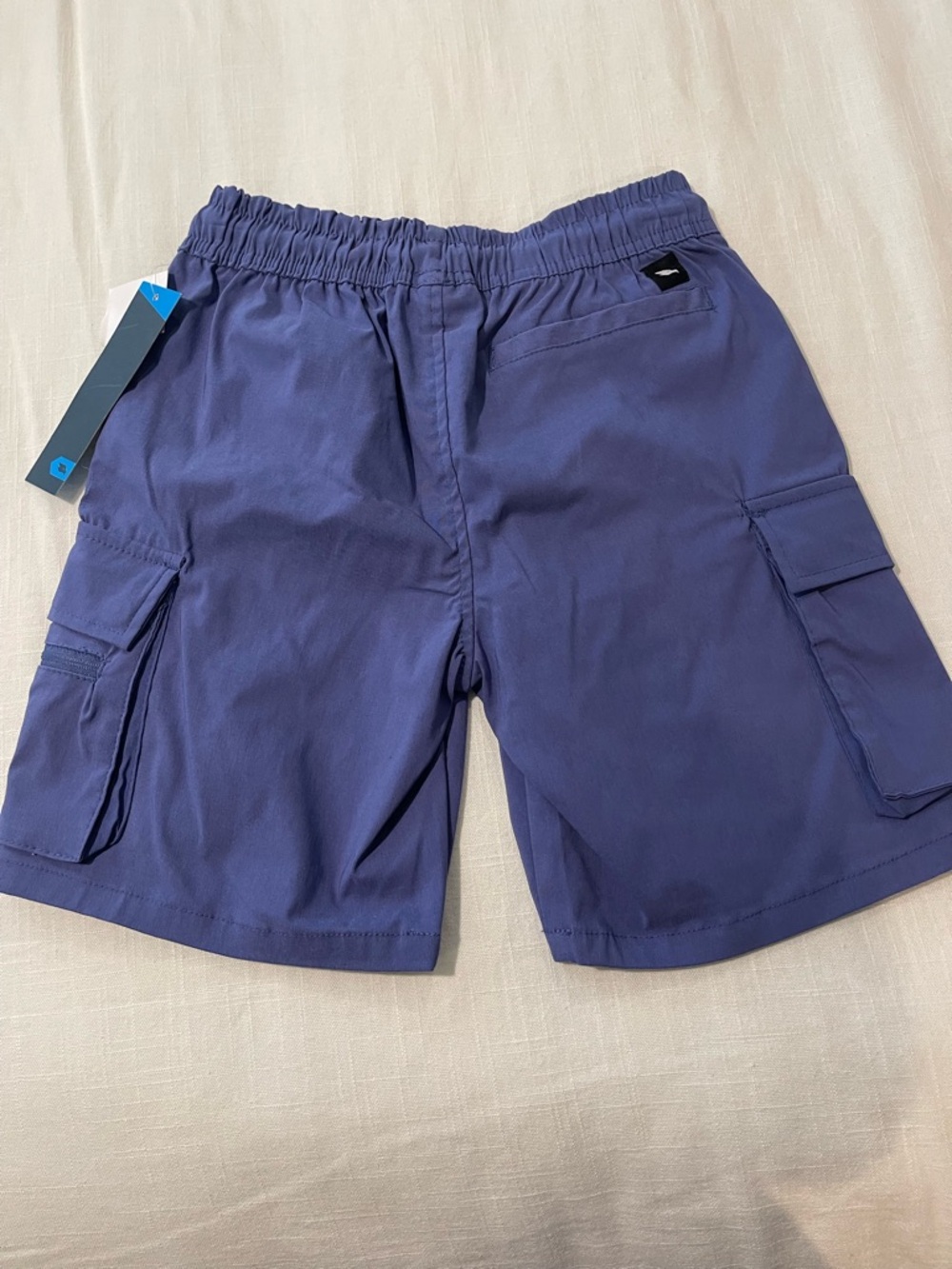 Tony Hawk Indigo Cargo Shorts with Drawstring - Picture 5 of 5